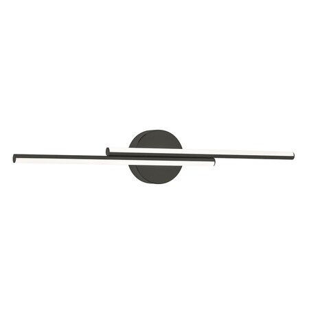 Afx Ella 30-in. LED Vanity, Satin Nickel ELAV3004L30D1SN